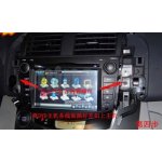 Free shipping Car DVD player for Toyota New RAV4 with GPS built in FM, bluetooth ,TV-GPS + DVB-T