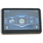 4.3 inch GPS navigation, Bluetooth + AV IN, Atlas IV, MediaTek, DDR 64 MB, Win CE 5.0-8GB + wall charger