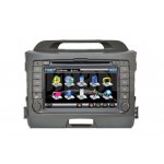 Car DVD player for Kia Sportage with GPS built in FM, bluetooth ,TV Free shipping-DVD+GPS+analog TV