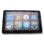 7 inch GPS navigation, DDR 128 MB, Bluetooth + AV IN + FM, MTK solution, 468 MHz, CE 5,-Unit with 4GB TF card